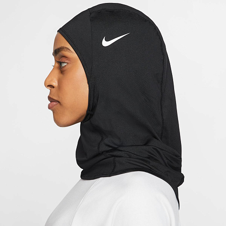 Хиджаб NIKE PRO HIJAB 2.0 BLACK/WHITE XS/S