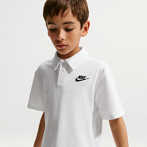 Поло NIKE K NSW CLUB KNIT SS POLO LBR