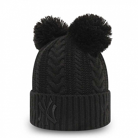 Шапка New Era DOUBLE POM CUFF Knit NEYYAN