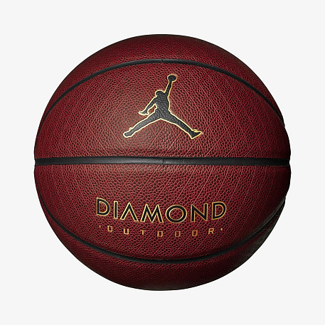 Мяч баскетбольный Jordan DIAMOND OUTDOOR 8P Deflated