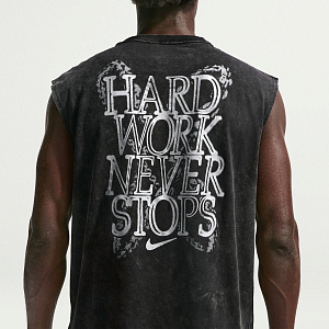 Футболка NIKE M NK TEE LSE SL TRAIN HRD WRK