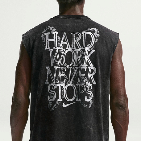 Футболка NIKE M NK TEE LSE SL TRAIN HRD WRK