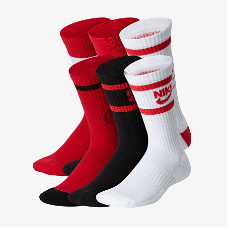 Носки NIKE Y NK ED CSH CREW 6P - 144 GFX2