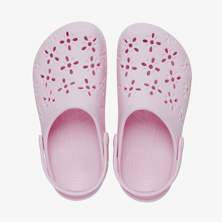 Клоги CROCS Classic  Floral  Cut  Out Clog Chk