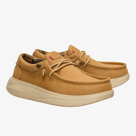 Кроссовки Hey Dude Wally COMF Worn Twill BBOG