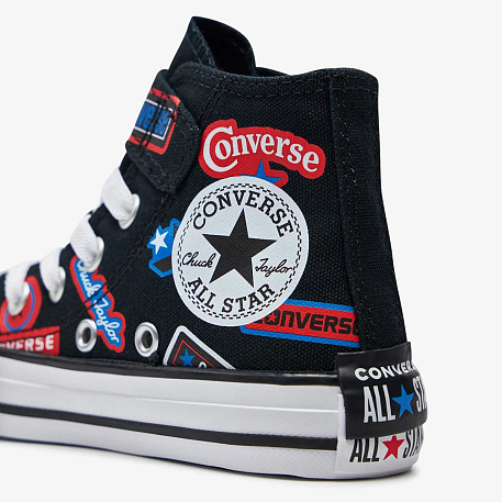 Кеды Converse Chuck Taylor All Star Easy On Stickers High Top