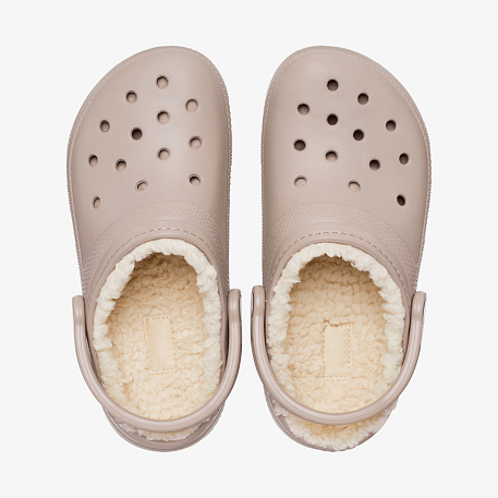 Клоги CROCS Classic  Lined  Clog Mrm/Bone