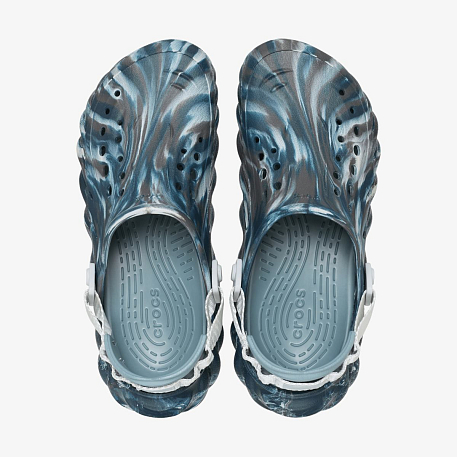 Клоги Crocs Echo  Marbled  Clog BlS/Mlt