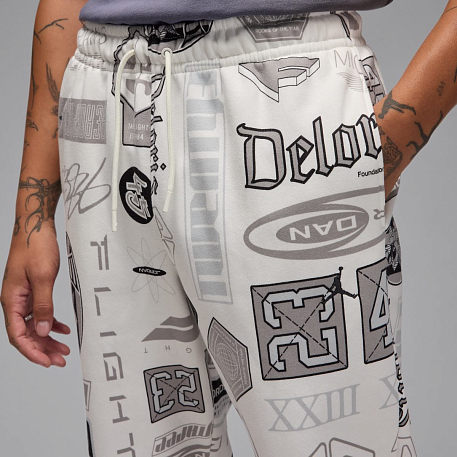 Брюки JORDAN M J ESS AOP FLC PANT