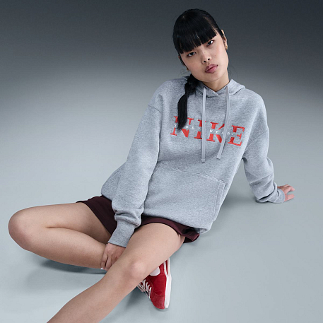 Толстовка NIKE W NSW PHNX FLC PO HOOD GLS