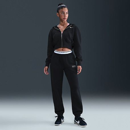 Толстовка NIKE W NSW PHNX FLC CROP FZ HDY