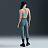 Топ NIKE W NK SWSH MED SPT BRA