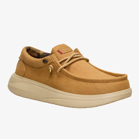 Кроссовки Hey Dude Wally COMF Worn Twill BBOG