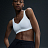 Топ NIKE W NK ALATE HS CONV BRA