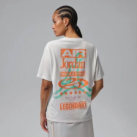 Футболка JORDAN W J FLT SS GF GFX TEE SUV