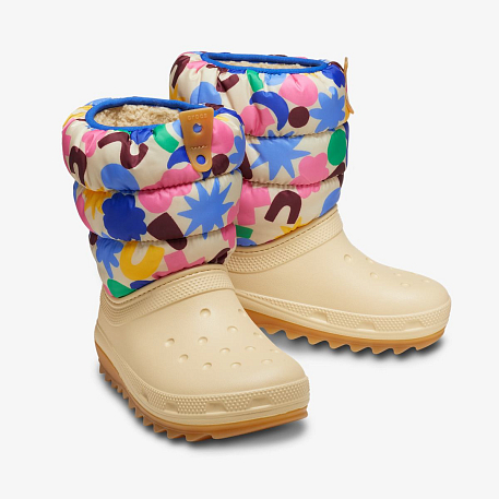 Ботинки CROCS CLASSIC       NEOPUFF GEOSHAPESBOOTK SHM