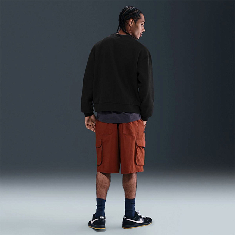 Толстовка NIKE U NK SB FLC PO CRW BB SSNL GFX