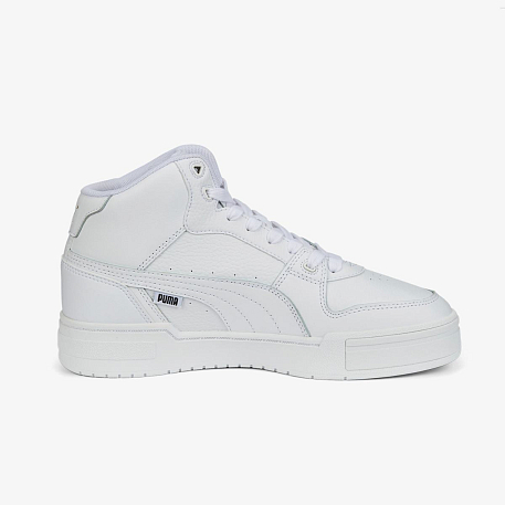 Кеды Puma CA Pro Mid White-Team Gold