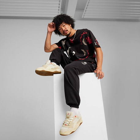 Футболка PUMA X STAPLE AOP Tee PUMA Black-Staple