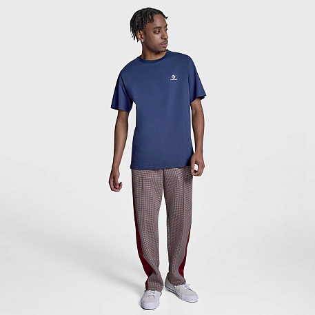 Брюки CONVERSE MENS PANTS RETRO CHUCK TRACK PANT AOP KNIT  95% POLYESTER 5%ELASTANCE