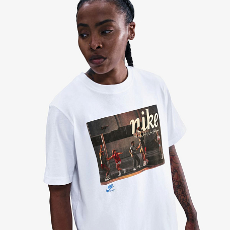Футболка NIKE W NK TEE BB PHOTO