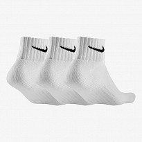 Носки Nike 3PPK VALUE COTTON QUARTER (S,M