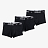 Набор нижнего белья JORDAN JHM MENS FLIGHT COTTON 3PK TRU