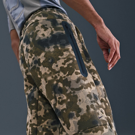 Брюки NIKE M NK TECH FLC OH PANT CAMO