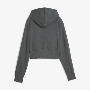 Толстовка Puma CLASSICS+ Relaxed Cropped Hoodie Mineral