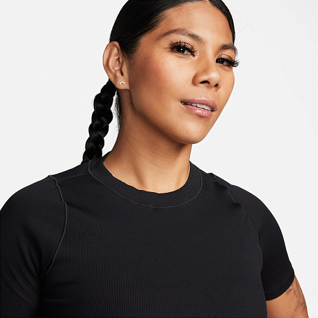 Футболка NIKE W NK INF DF SS TOP RIB