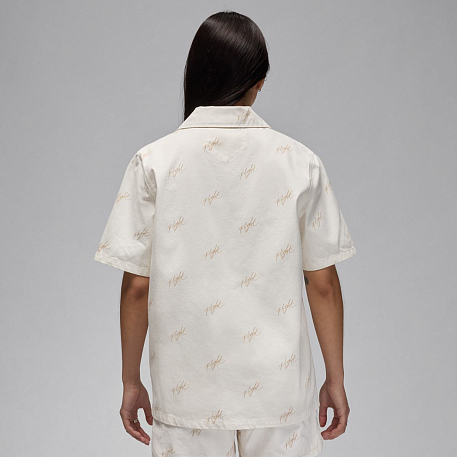 Футболка JORDAN W SS AOP WVN TOP