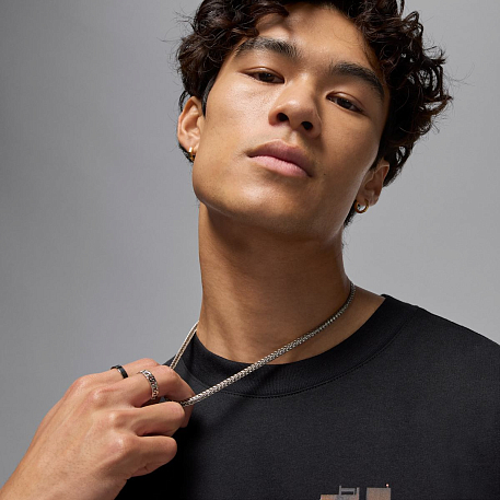 Футболка JORDAN M J NC LIGHTS SS CREW