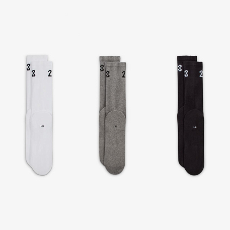 Носки JORDAN U ESSENTIAL CREW 3PR -  144