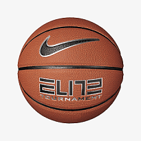 Мяч баскетбольный NIKE ELITE TOURNAMENT 8P DEFLATED AMBER/BLACK/METALLIC SILVER/BLACK 07