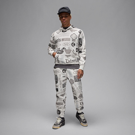 Толстовка JORDAN M J ESS AOP FLC PO