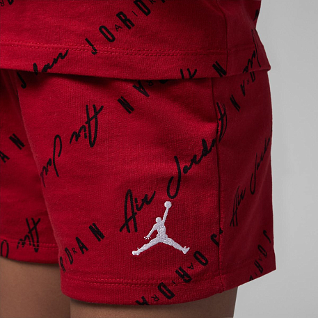Костюм Jordan ESSENTIAL Long-Sleeve All Over Print SHORT SET