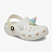Клоги Crocs Classic IAM Rainbow UnicornCgT Chk