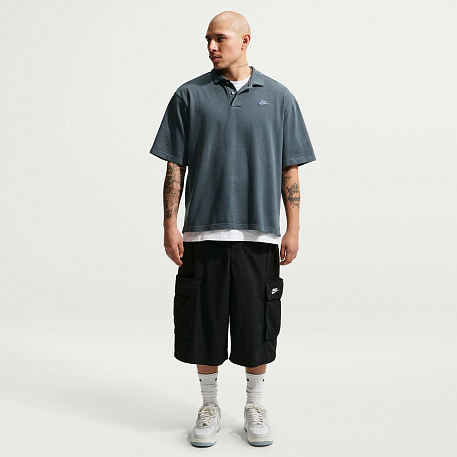 Поло NIKE M NK CLUB JERSEY POLO WASHED