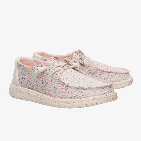 Кроссовки Hey Dude Wendy Stretch Speckle Tpe/Mlt