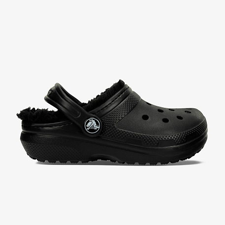 Клоги CROCS Classic Lined Clog T Blk/Blk