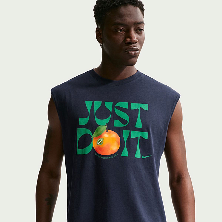Футболка NIKE U NSW TEE LSE SLVLS ORANGE
