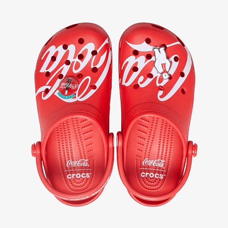 Клоги Crocs COCA  COLA  CLS  CLG MLT