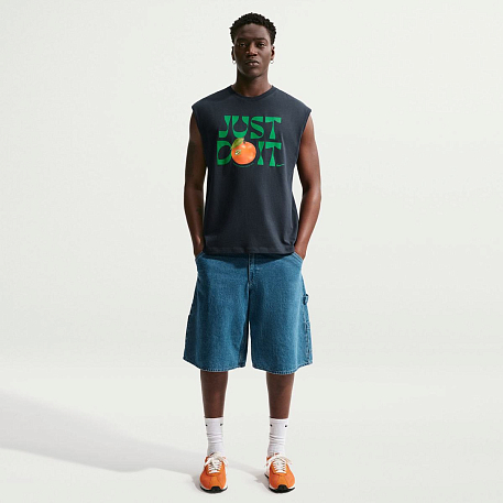 Футболка NIKE U NSW TEE LSE SLVLS ORANGE