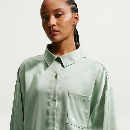 Футболка с длинным рукавом NIKE W NSW OFFLN WVN STN LS TOP