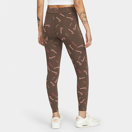 Лосины Nike NSW HW TIGHT AOP PRNT