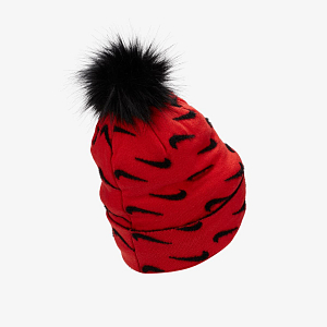 Шапка NIKE K PEAK BEANIE POM