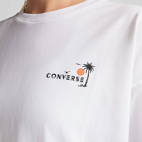 Футболка Converse BEACH SCENE PALM TREE TEE