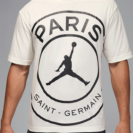 Футболка JORDAN M J PSG SS LOGO TEE