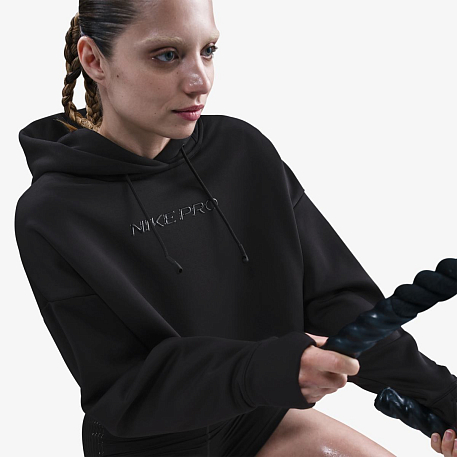 Толстовка NIKE W NP TF FLC HOODIE GG GRX