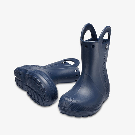Сапоги Crocs Handle It Rain Boot Kids GrssGrn
